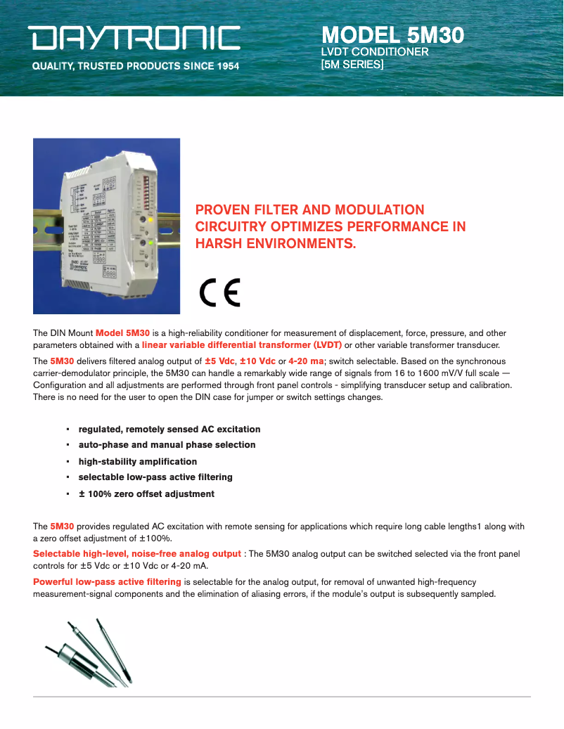 Image de la première page du manuel de l'appareil 5M30