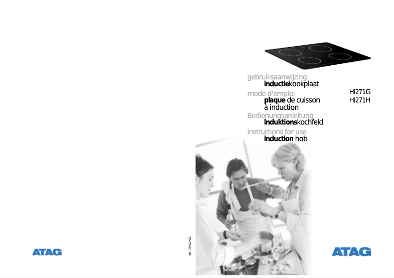 Page n°1 - Manuel utilisateur Atag HI271G