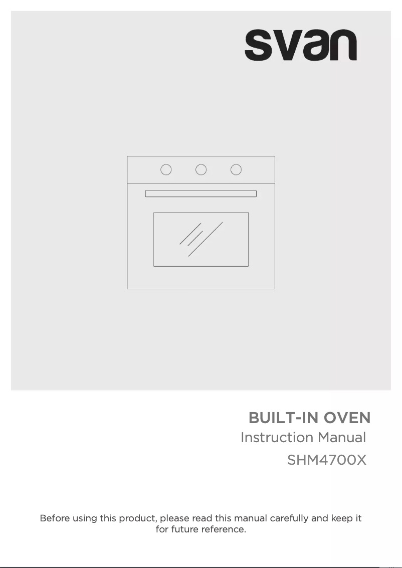 Image de la première page du manuel de l'appareil SHM4700X