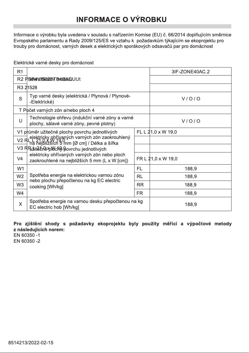 Page 1 de la notice Manuel utilisateur Fagor 3IF-ZONE40AC.2