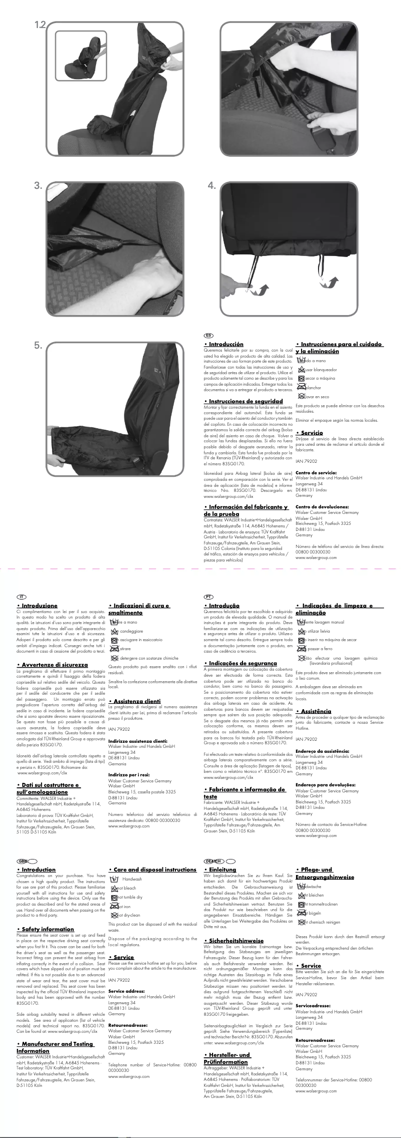 Página 1 del manual Manual de usuario Ultimate Speed IAN 079202