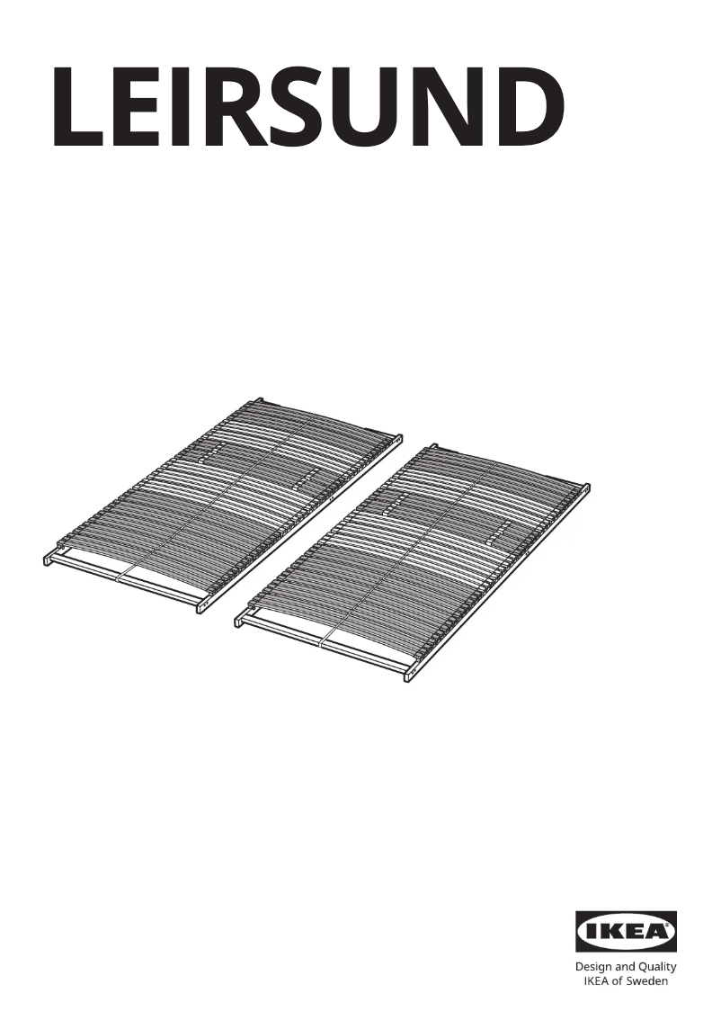 Image de la première page du manuel de l'appareil LEIRSUND 102.787.28