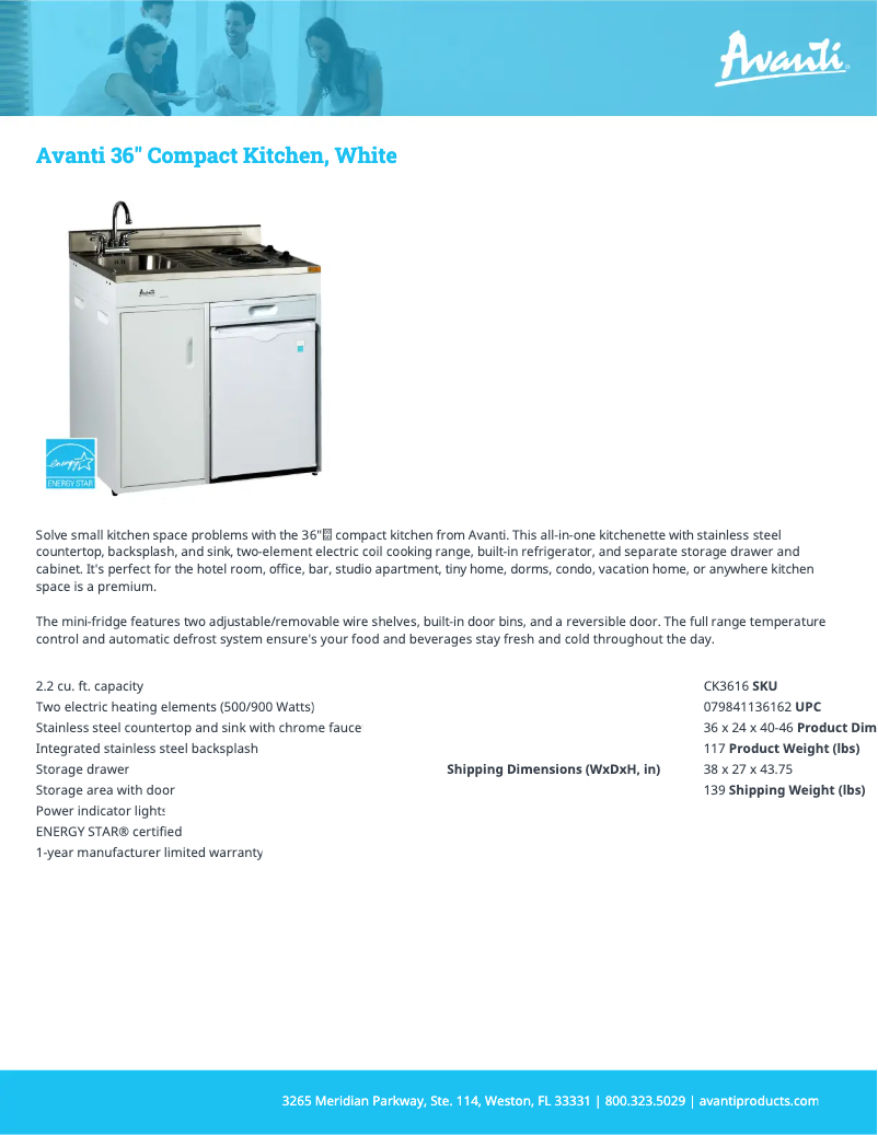 Image de la première page du manuel de l'appareil CK3616