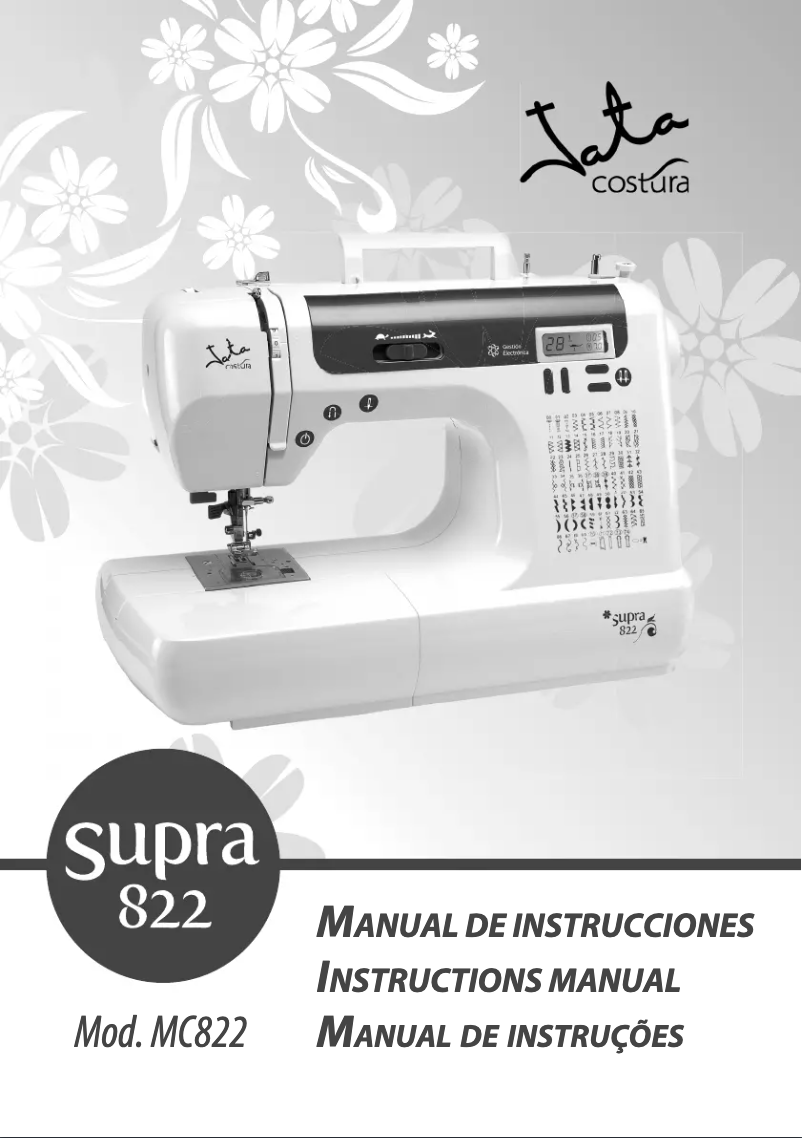 Page 1 de la notice Manuel utilisateur Jata Supra MC822