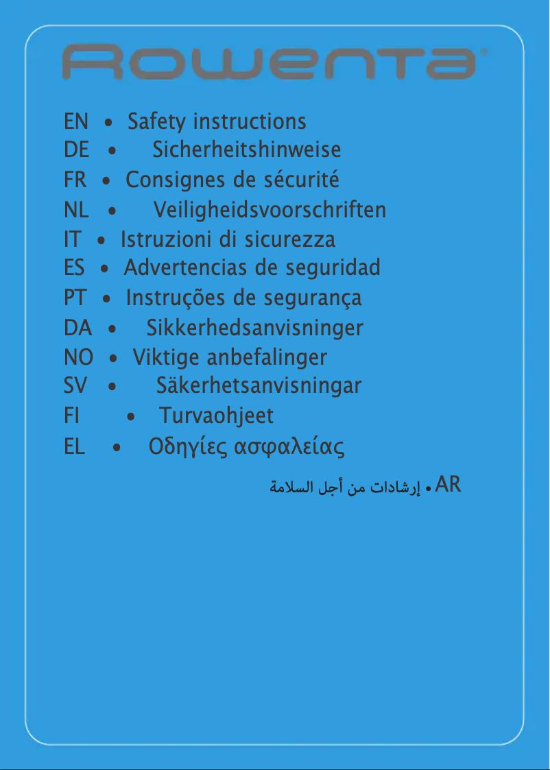 Page 1 de la notice Manuel utilisateur Rowenta Steamforce DW9214