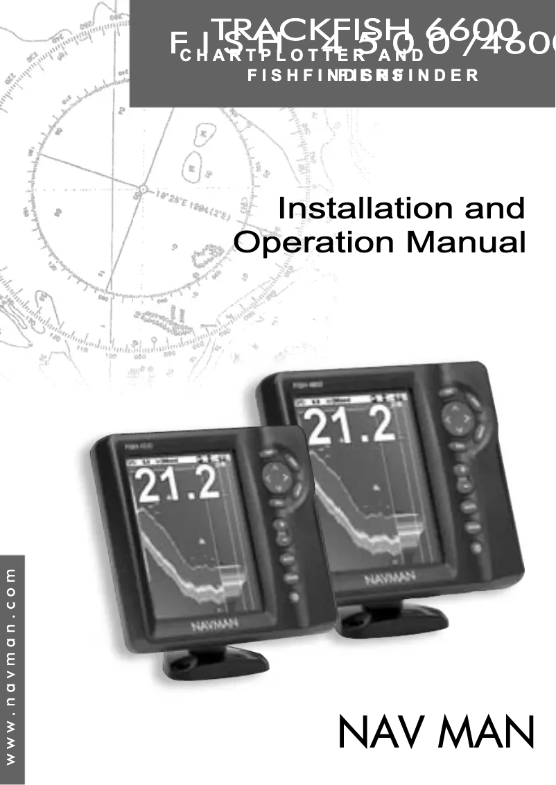Page 1 de la notice Manuel utilisateur Navman Fish 4600