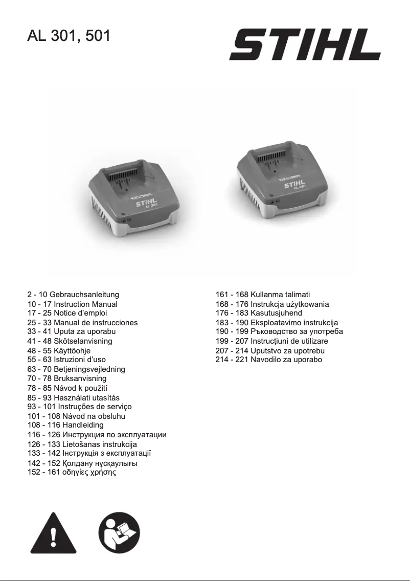 Página 1 del manual Manual de usuario Stihl AL 501