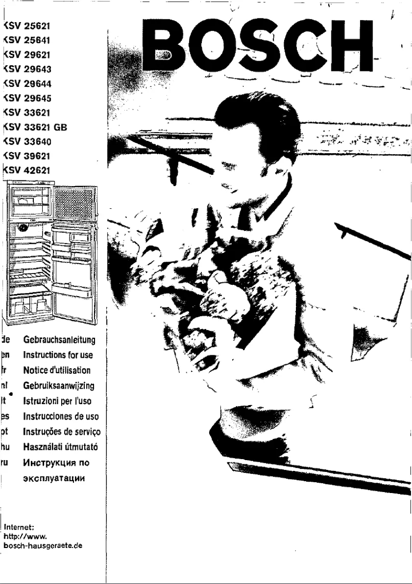 Page n°1 - Manuel utilisateur Bosch KSV29645