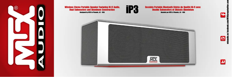 Page n°1 - Manuel utilisateur MTX Audio iP3