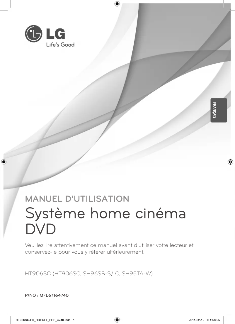 Página 1 del manual Manual de usuario LG HT906SC