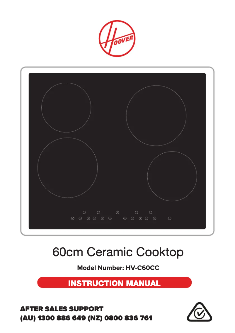 Página 1 del manual Manual de usuario Hoover HV-C60OV-1