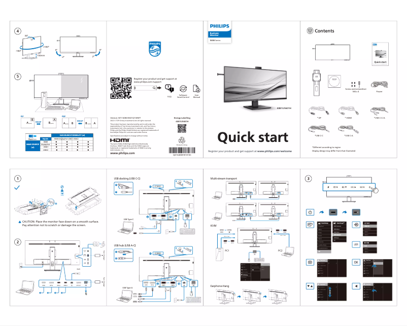 Image de la première page du manuel de l'appareil 40B1U5601H