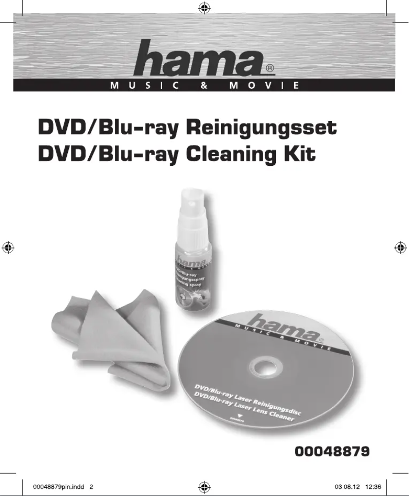 Page 1 de la notice Manuel utilisateur Hama 48879