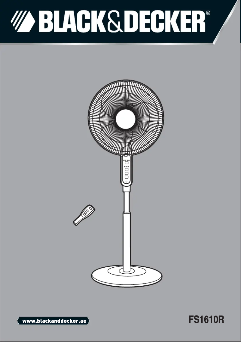 Imagen de la primera página del manual del dispositivo FS1610R