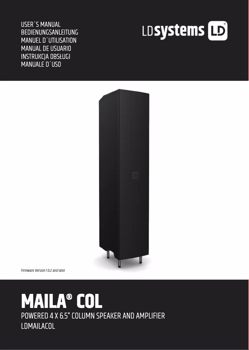 Imagen de la primera página del manual del dispositivo MAILA SAT