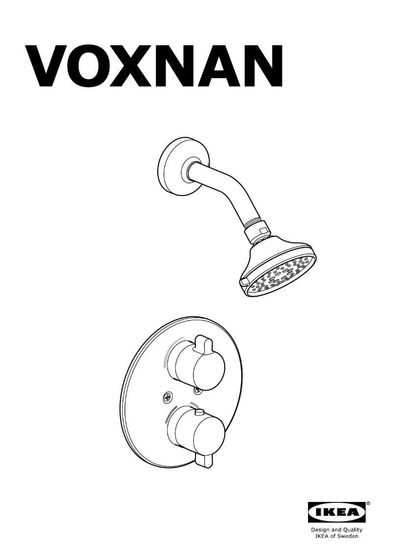 Image de la première page du manuel de l'appareil VOXNAN 803.426.22