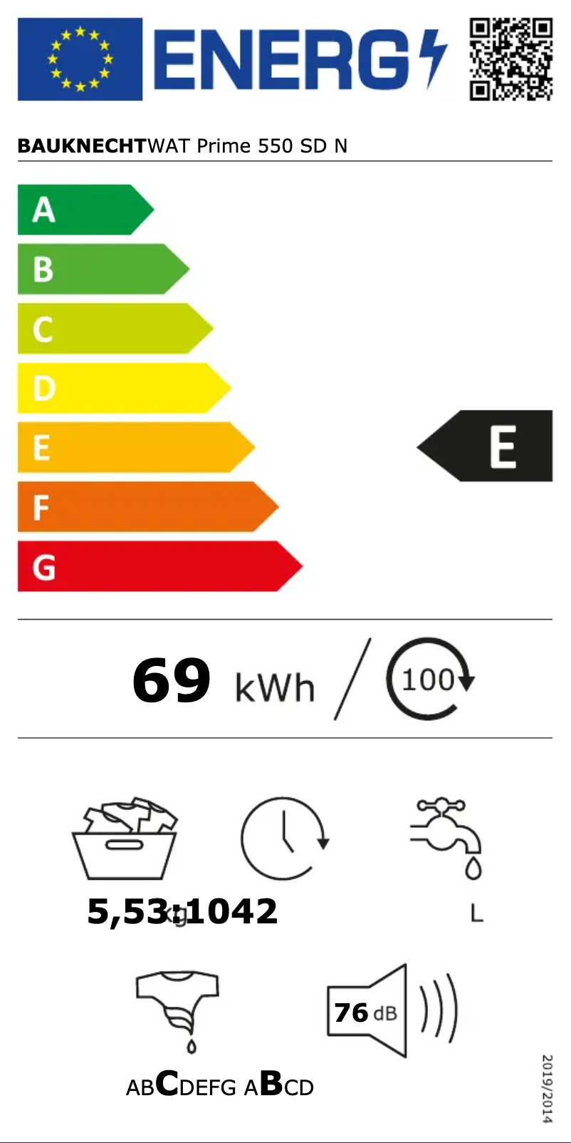 Image de la première page du manuel de l'appareil WAT Prime 550 SD N
