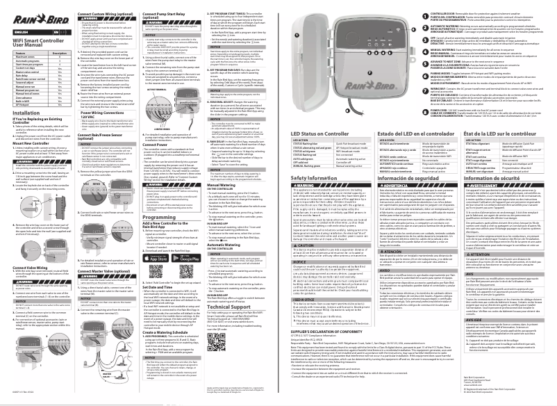 Página 1 del manual Manual de usuario Rain Bird ARC8