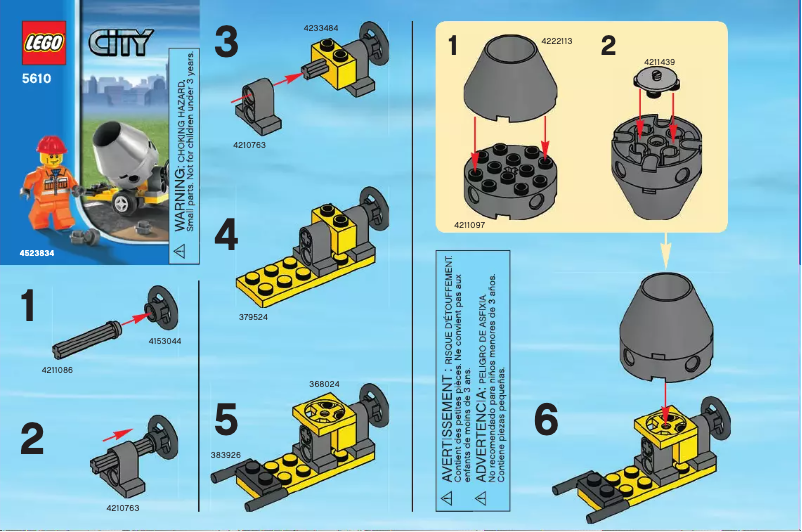 Página 1 del manual Manual de usuario Lego City 5610