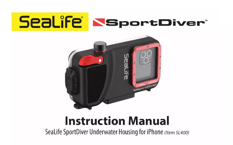 Página 1 del manual Manual de usuario Sealife SportDiver SL400-U