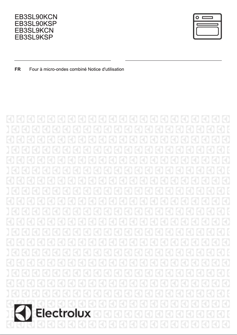 Page 1 de la notice Manuel utilisateur Electrolux EB3SL90KCN