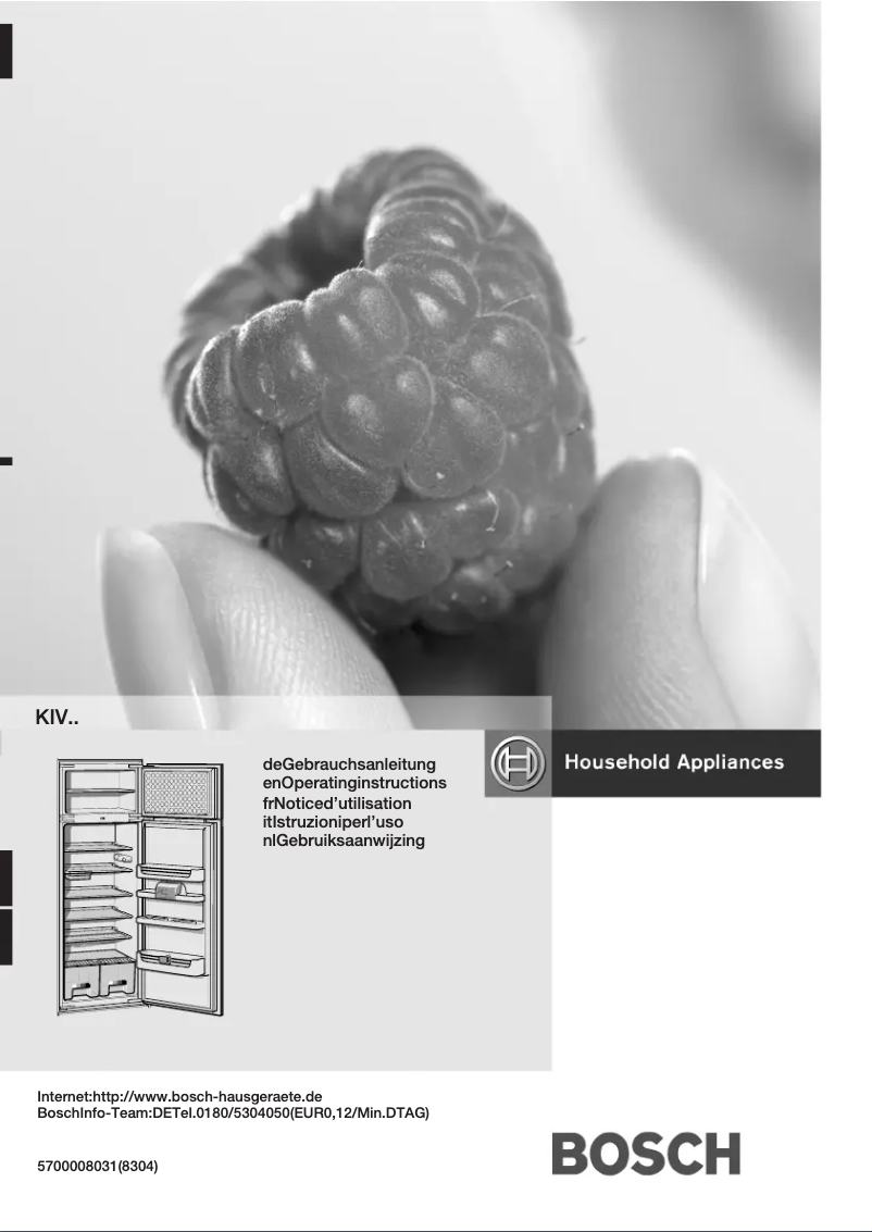 Image de la première page du manuel de l'appareil KIV26471FF