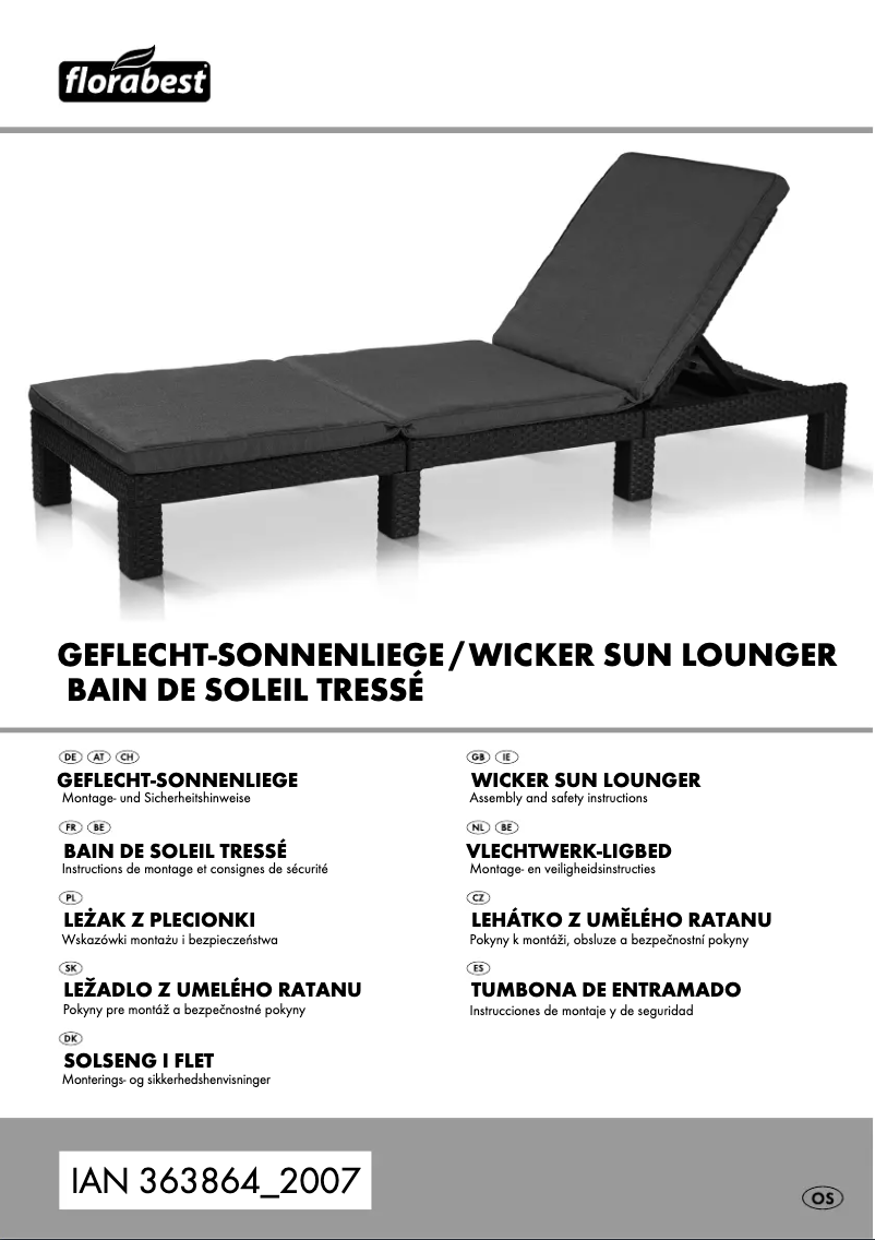 Page n°1 - Manuel utilisateur Florabest IAN 363864