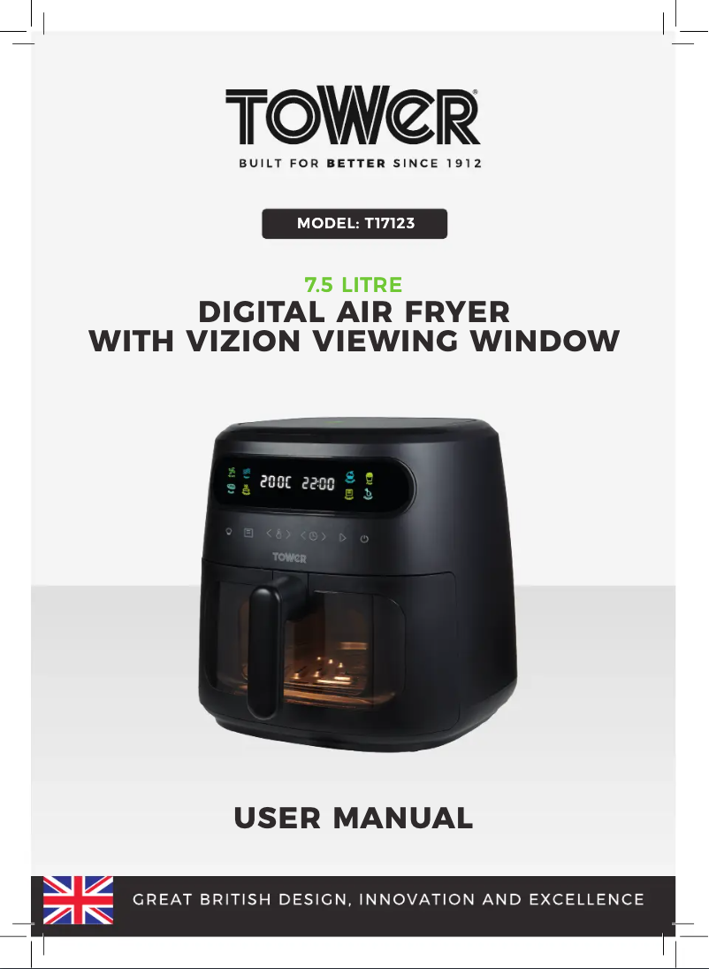 Page n°1 - Manuel utilisateur Tower Vortx T17123