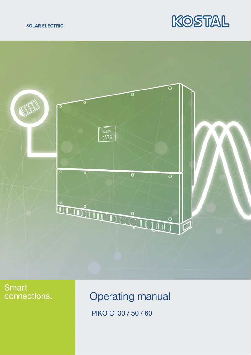Image de la première page du manuel de l'appareil CI 60
