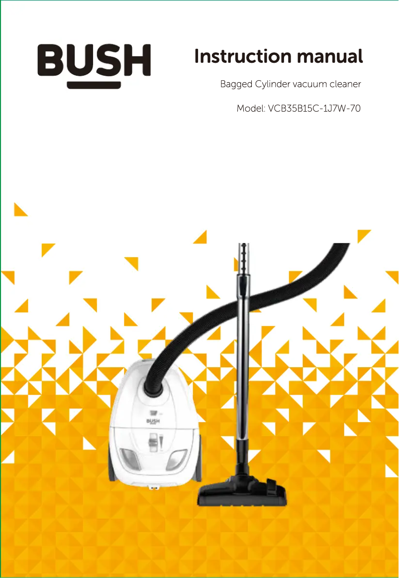 Página 1 del manual Manual de usuario Bush VCB35B15C-1J7W-70