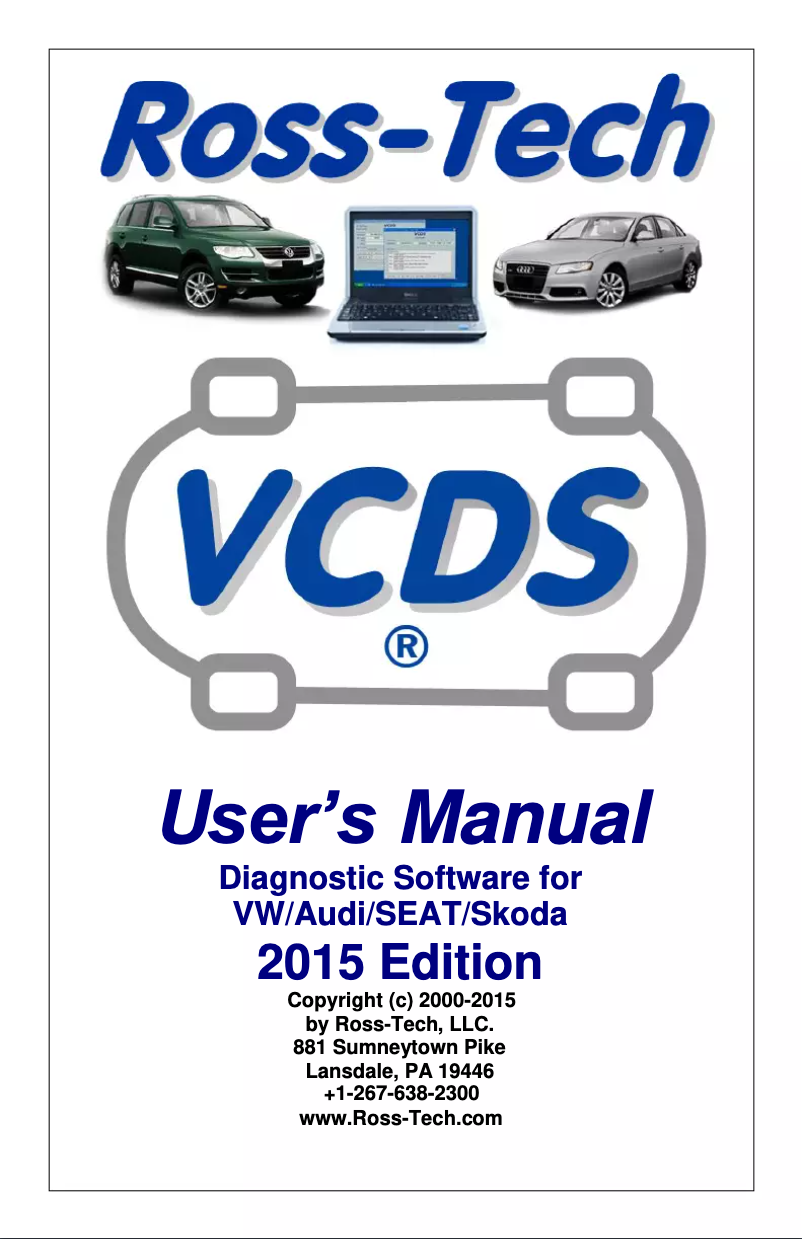 Página 1 del manual Manual de usuario Ross-Tech 80310