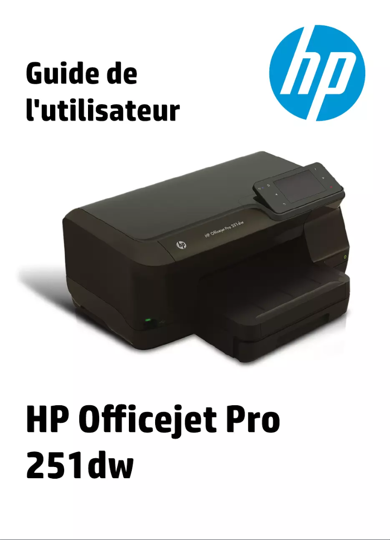Página 1 del manual Manual de usuario HP Officejet Pro 251dw
