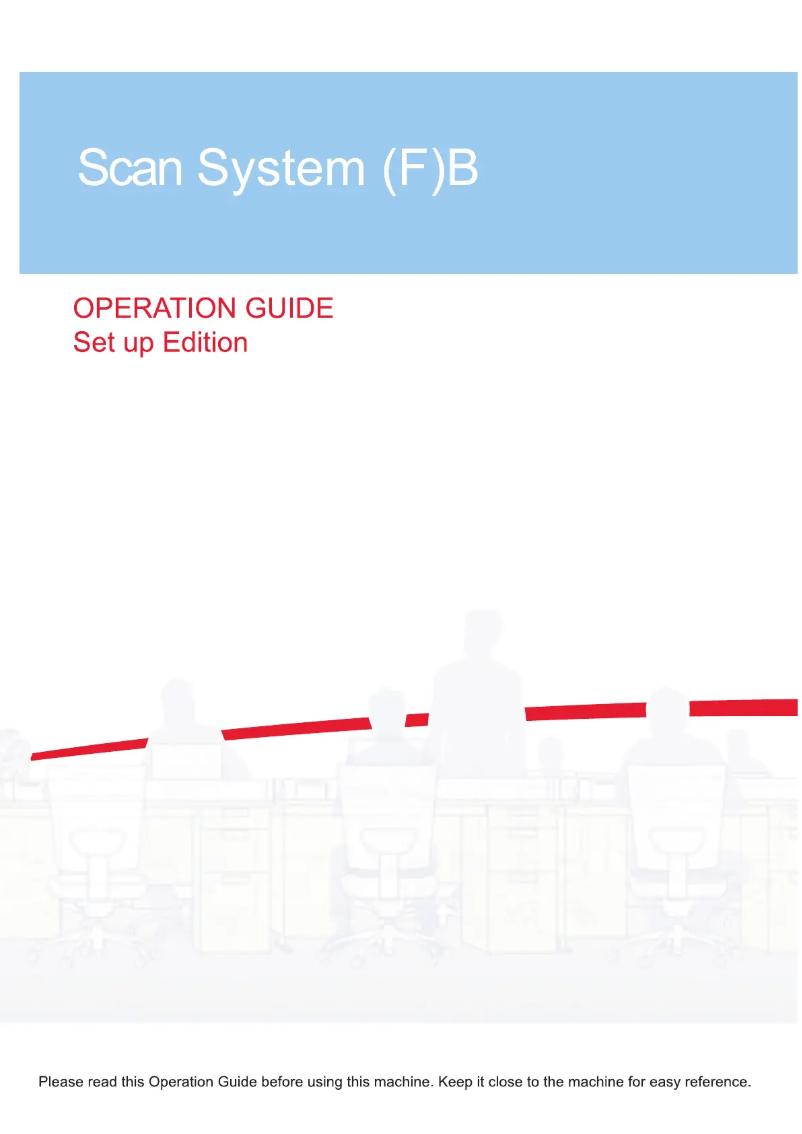 Page 1 de la notice Manuel utilisateur Kyocera 181 SCAN