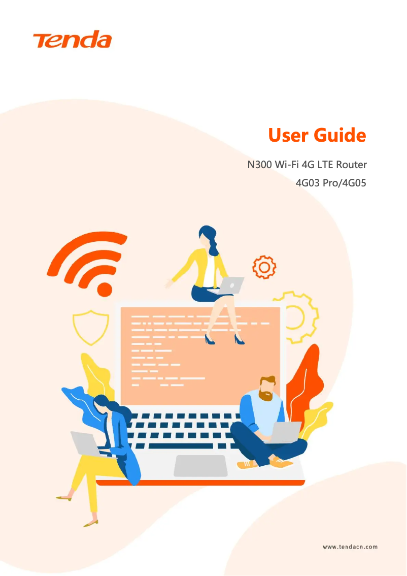 Image de la première page du manuel de l'appareil 4G03 Pro