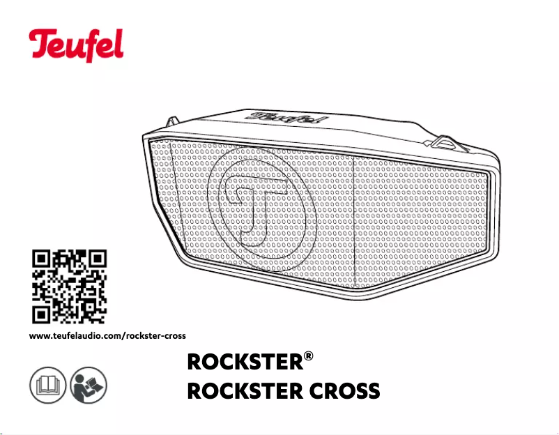 Page 1 de la notice Guide de démarrage rapide Teufel Rockster Cross