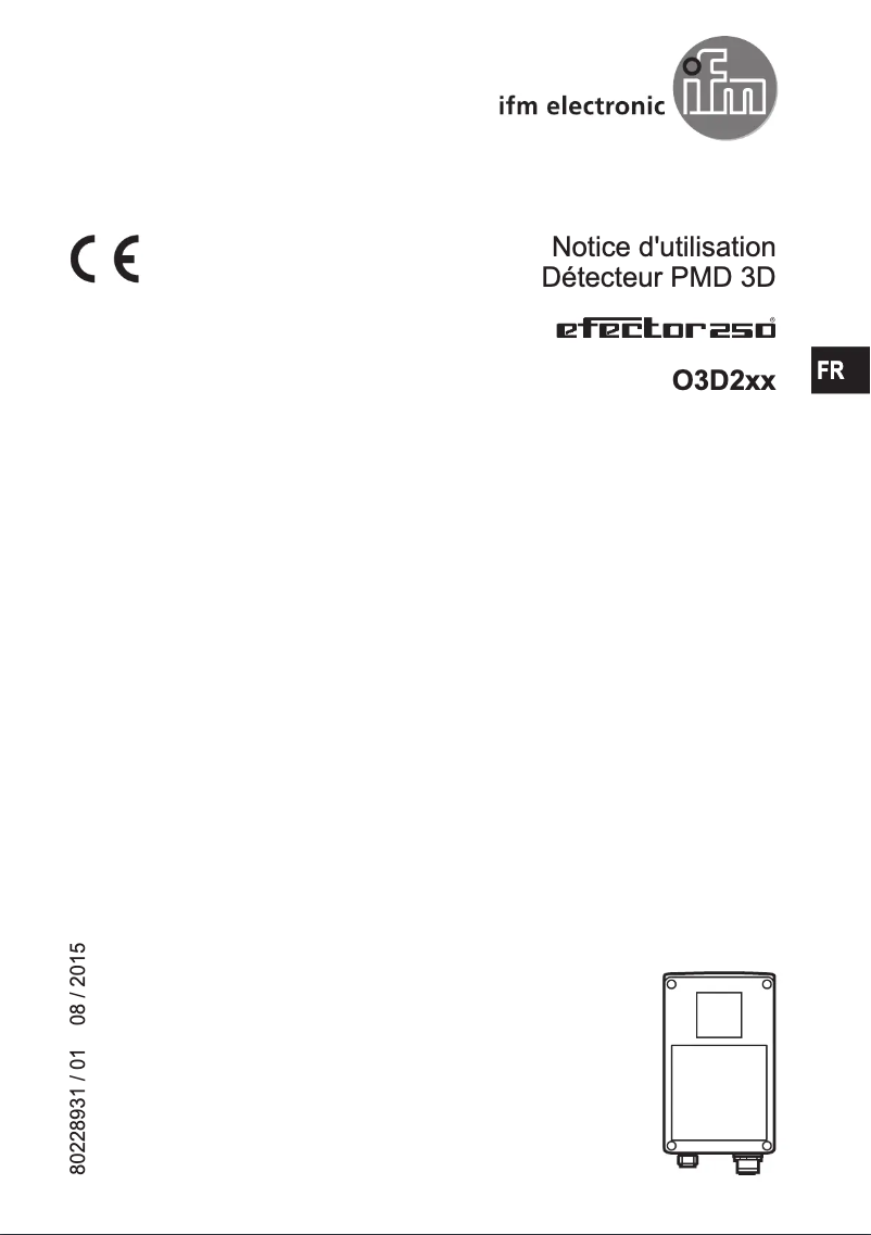 Page n°1 - Manuel utilisateur IFM O3D200