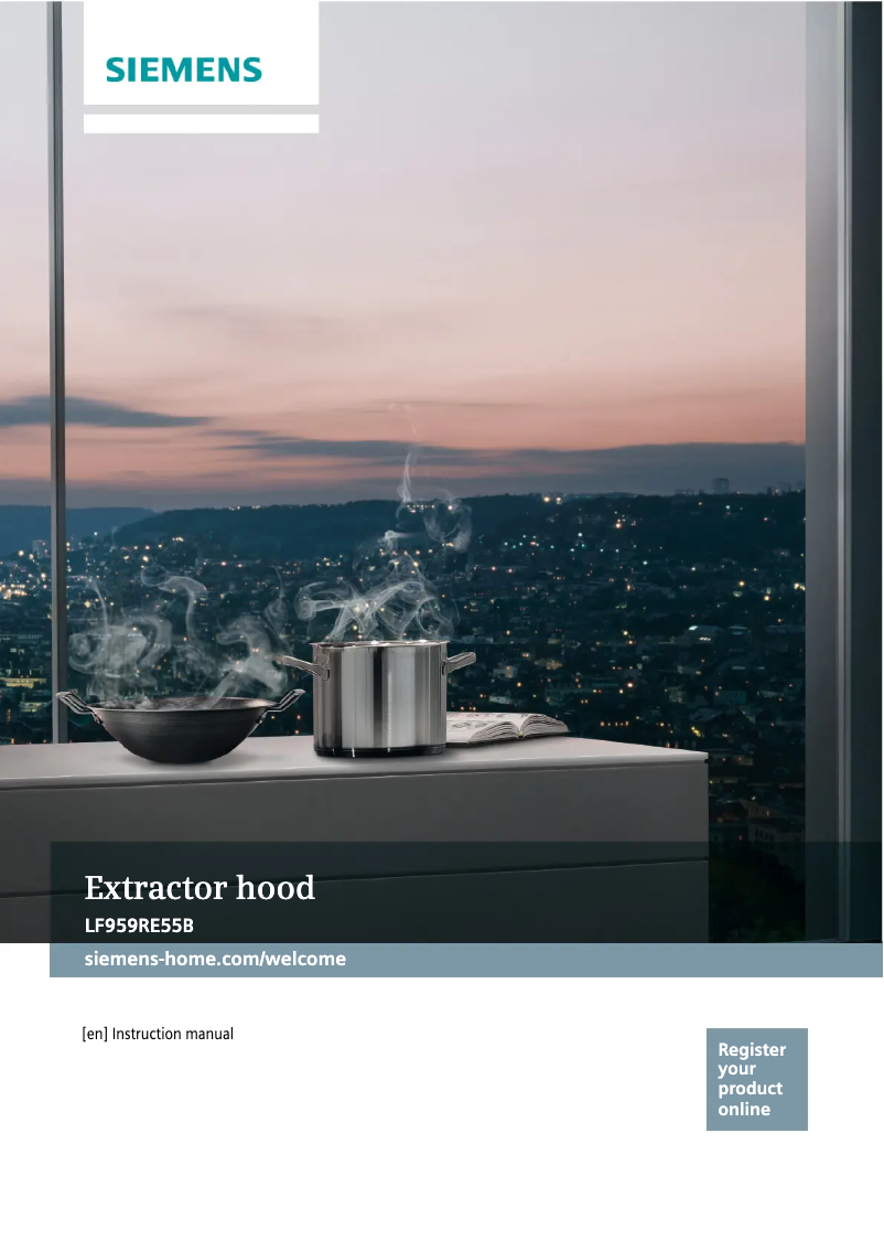 Page n°1 - Mode d'emploi Siemens LF959RE55B