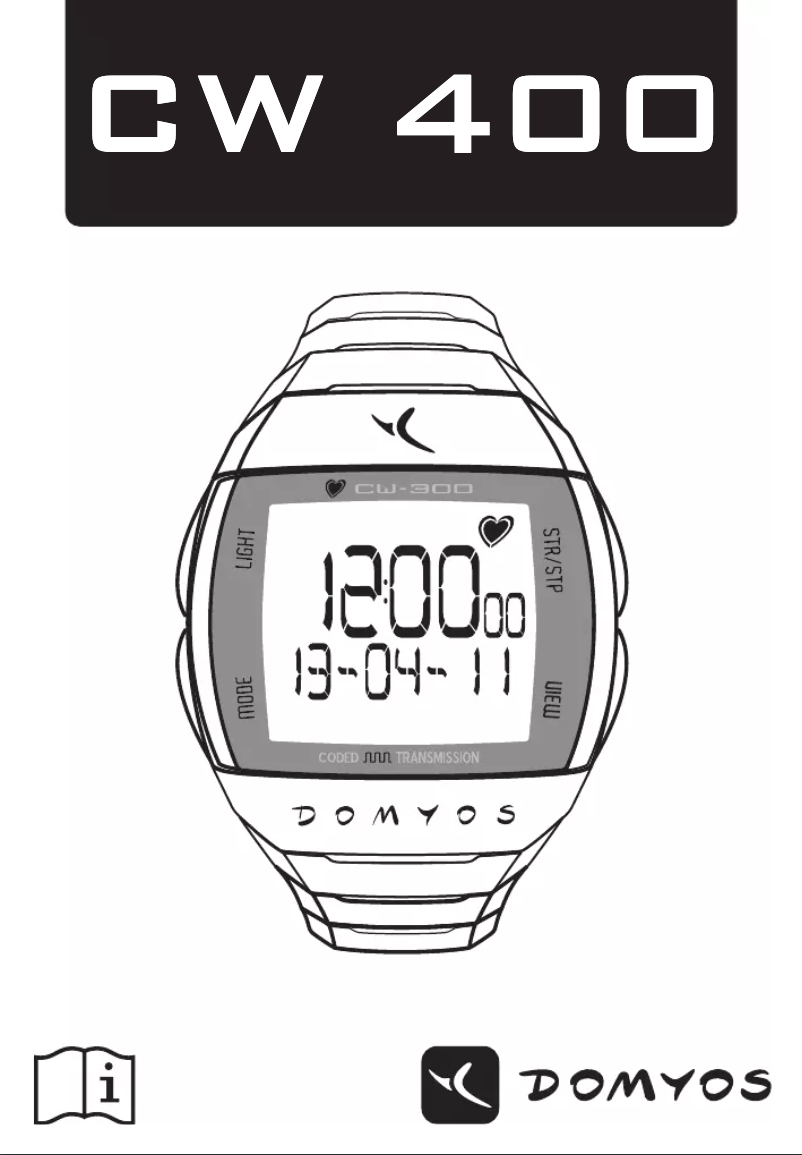 Image de la première page du manuel de l'appareil CW400