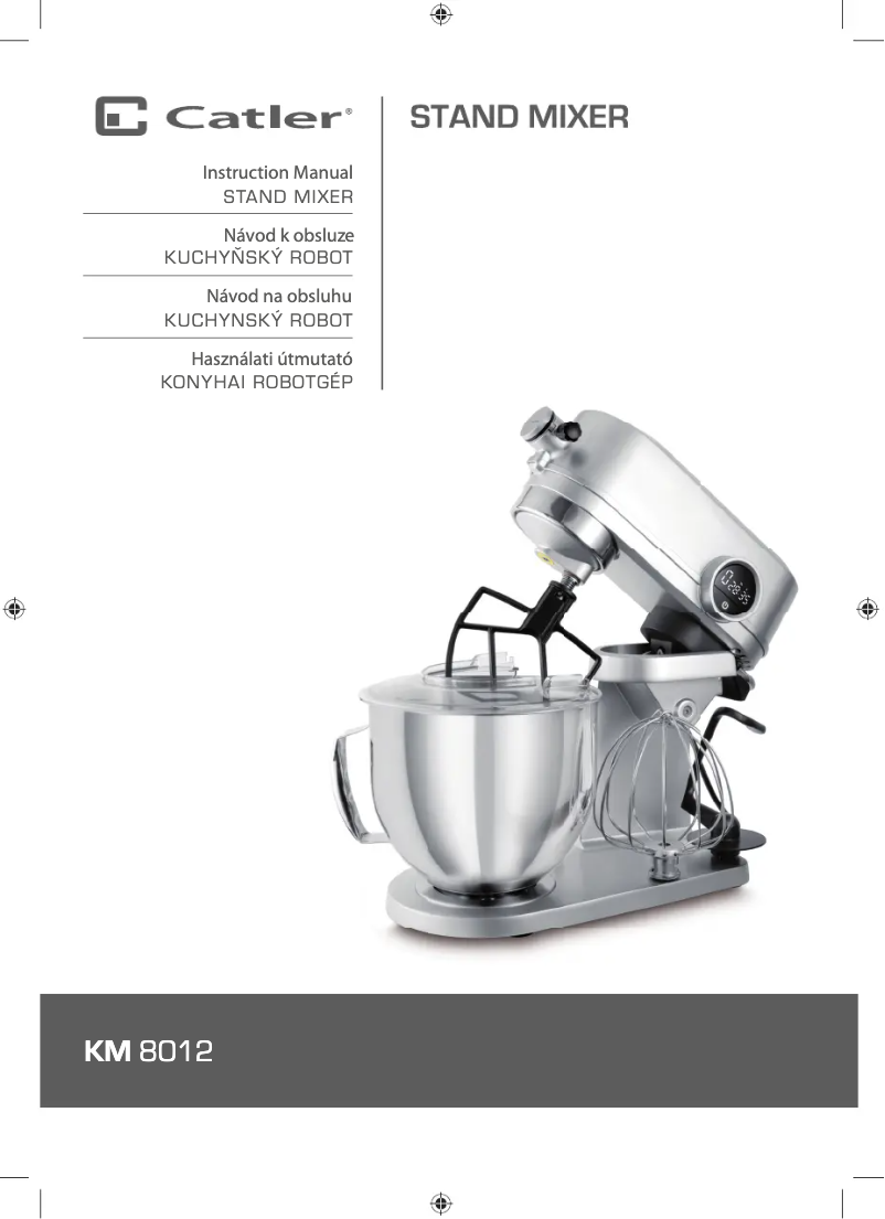 Page 1 de la notice Manuel utilisateur Catler KM 8012
