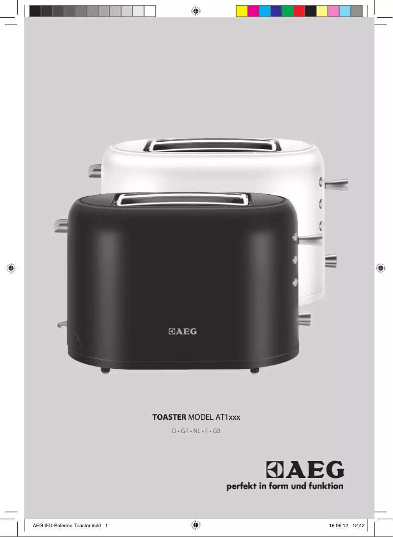 Página 1 del manual Manual de usuario AEG AT1350