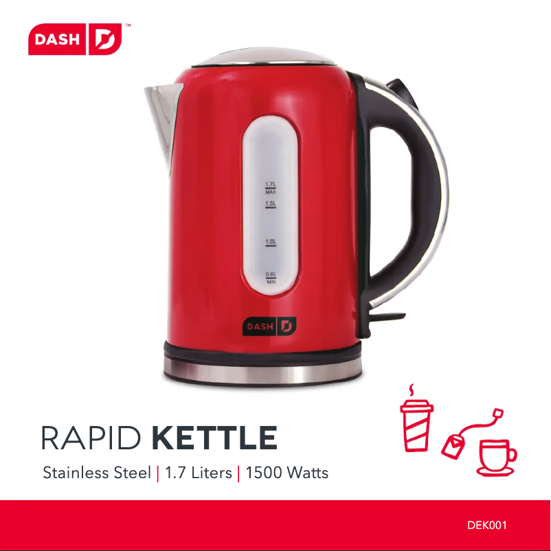 Página 1 del manual Manual de usuario Dash Rapid DEK001RD