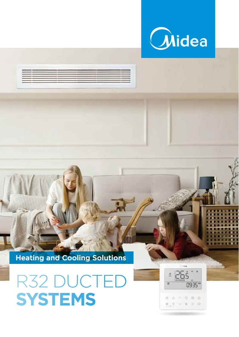 Page 1 de la notice Brochure Midea DUCMI125IHB