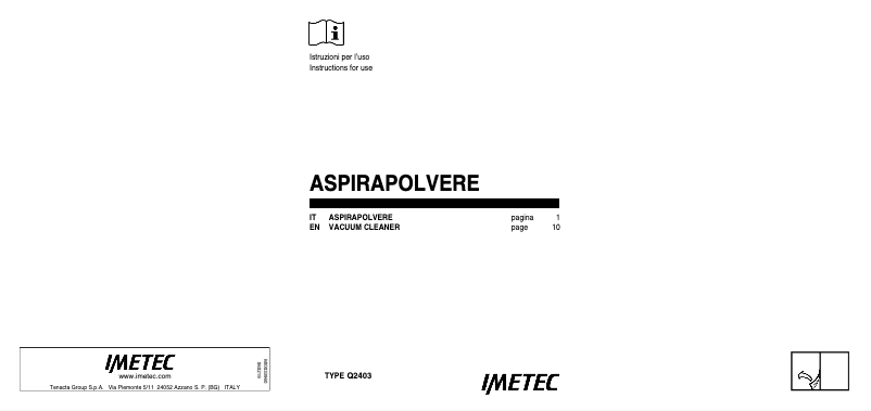 Page 1 de la notice Manuel utilisateur Imetec Feather Extreme ++ SC3-500