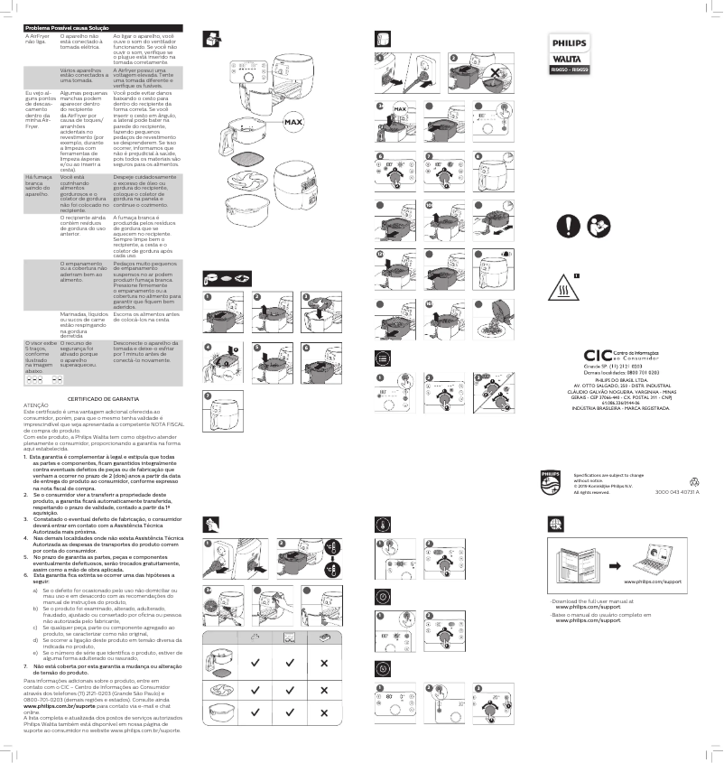 Page n°1 - Manuel utilisateur Philips Avance Collection RI9657