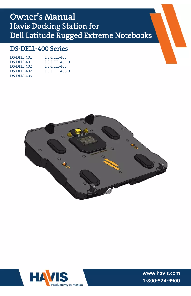 Image de la première page du manuel de l'appareil DS-DELL-405