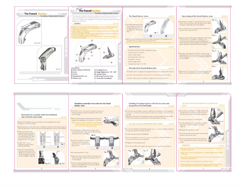 Page 1 de la notice Manuel utilisateur TranzX JD375