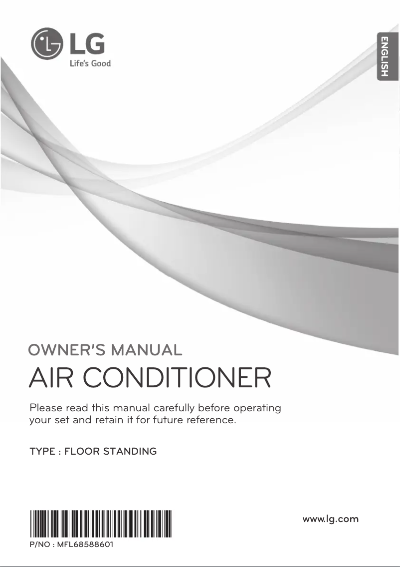 Página 1 del manual Manual de usuario LG APNC308KLA0