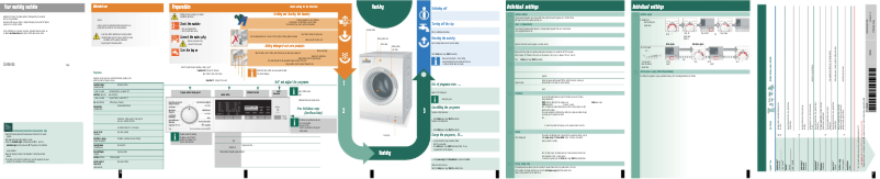 Image de la première page du manuel de l'appareil WM10S420EE