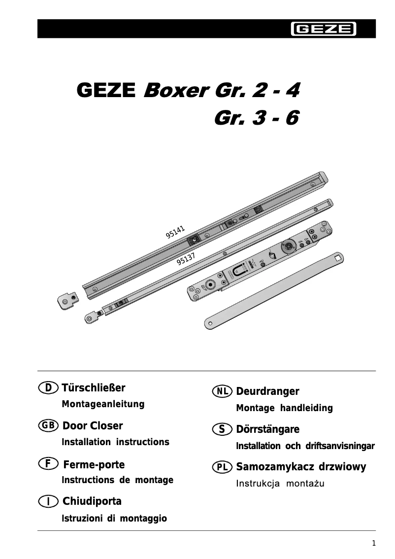Imagen de la primera página del manual del dispositivo Boxer 2-4