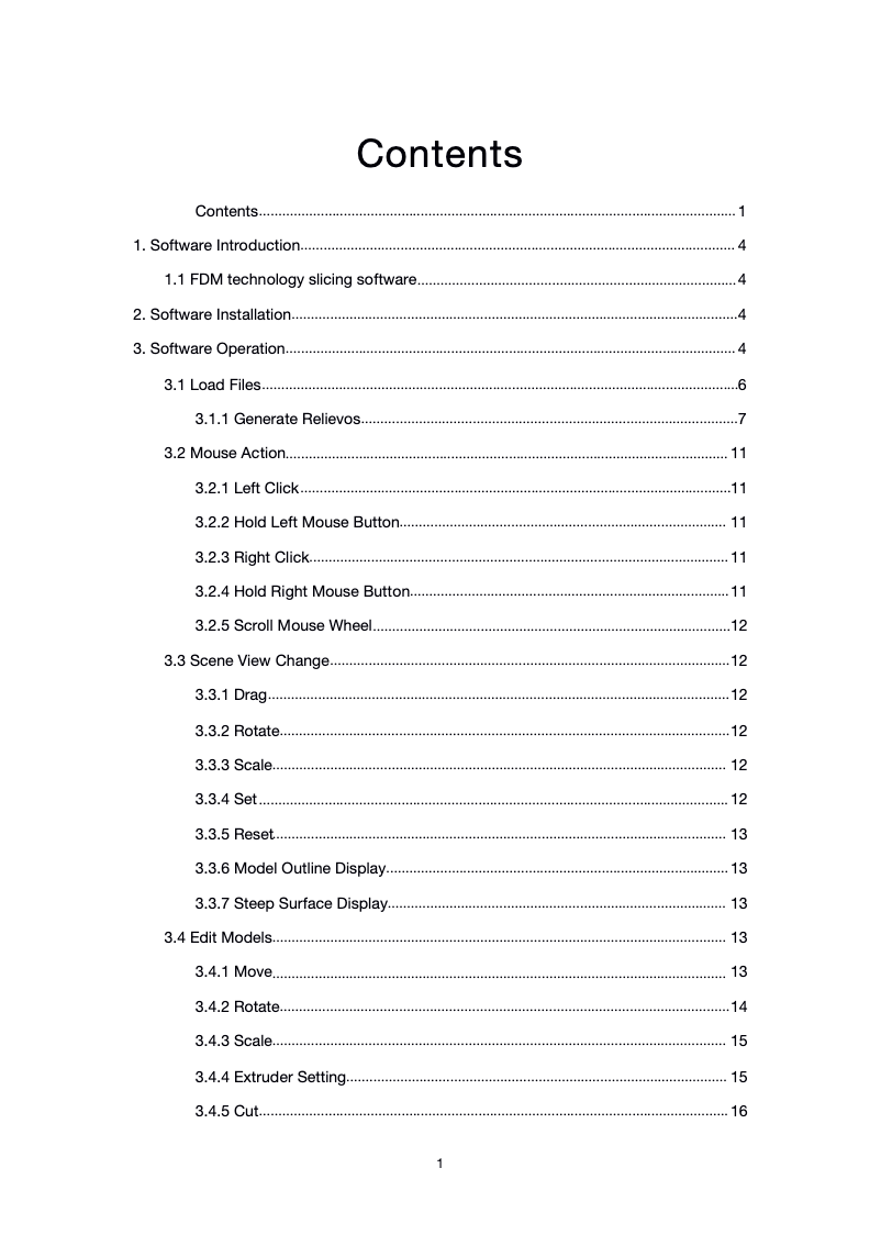 Page 1 de la notice Manuel utilisateur Flashforge FlashPrint